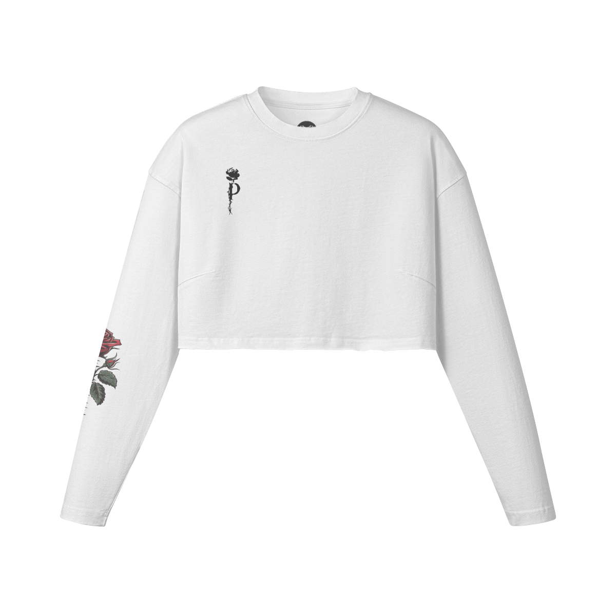 Angel Long Sleeve Crop Top