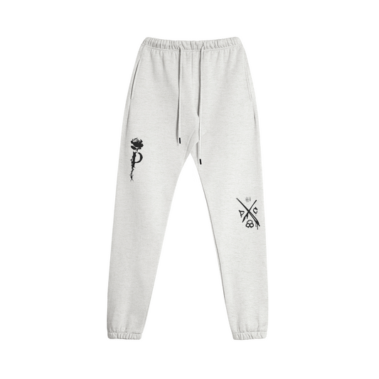 Punished Heavyweight Trackies - Grey