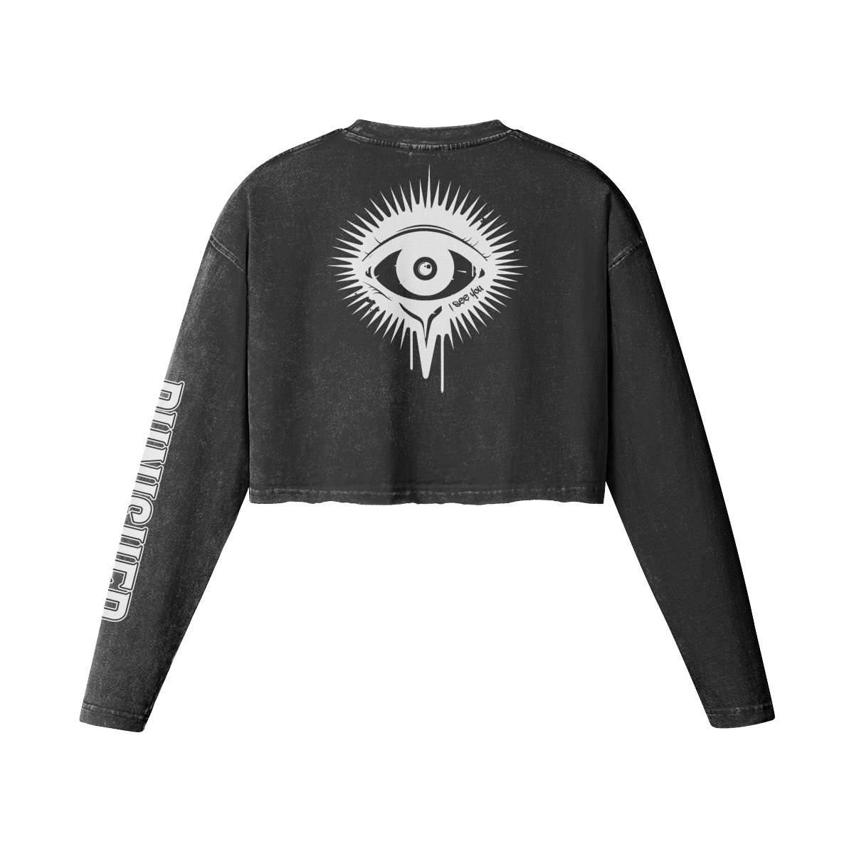 Evil Eye Crop Top